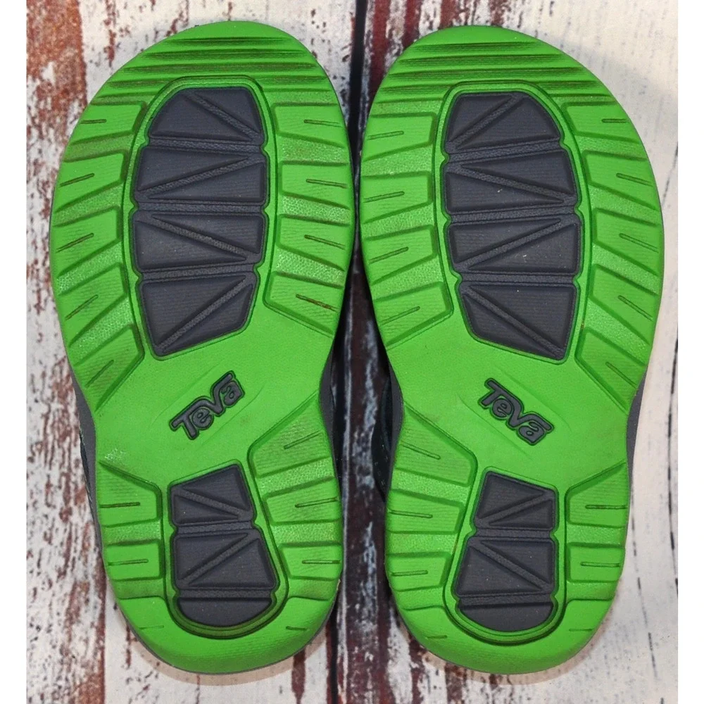 TEVA Kids Psyclone XLT Sporty Mesh Water Sandals Shoes Toddler 7 H&L BLUE/GREEN